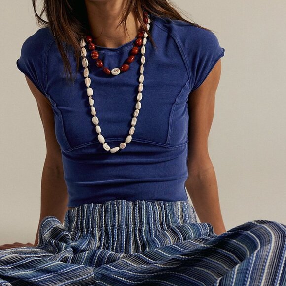 Free People Day's End Stripe Pants - M - tag missing - Picture 2 of 2